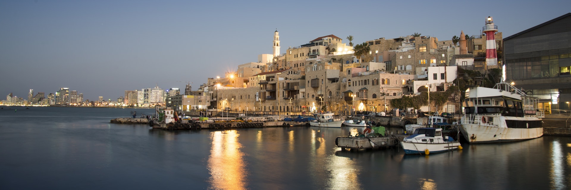 Waterfront at Old City of Jaffa in Tel Aviv.