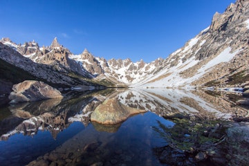 Mount Catedral and Toncek lagoon near Frey hut in Bariloche, Patagonia Argentina; Shutterstock ID 1377510188; your: Sloane Tucker; gl: 65050; netsuite: Online Editorial; full: Bariloche Landing Page
1377510188