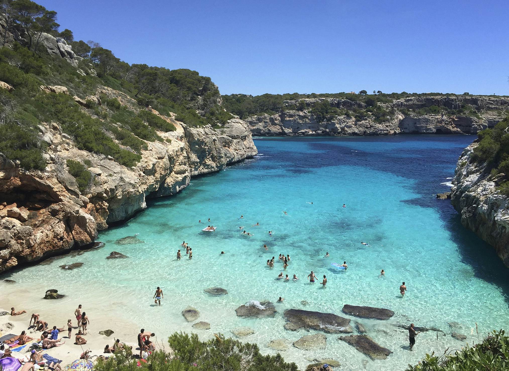 Calo des Moro, Majorca, Balearic islands (Spain)