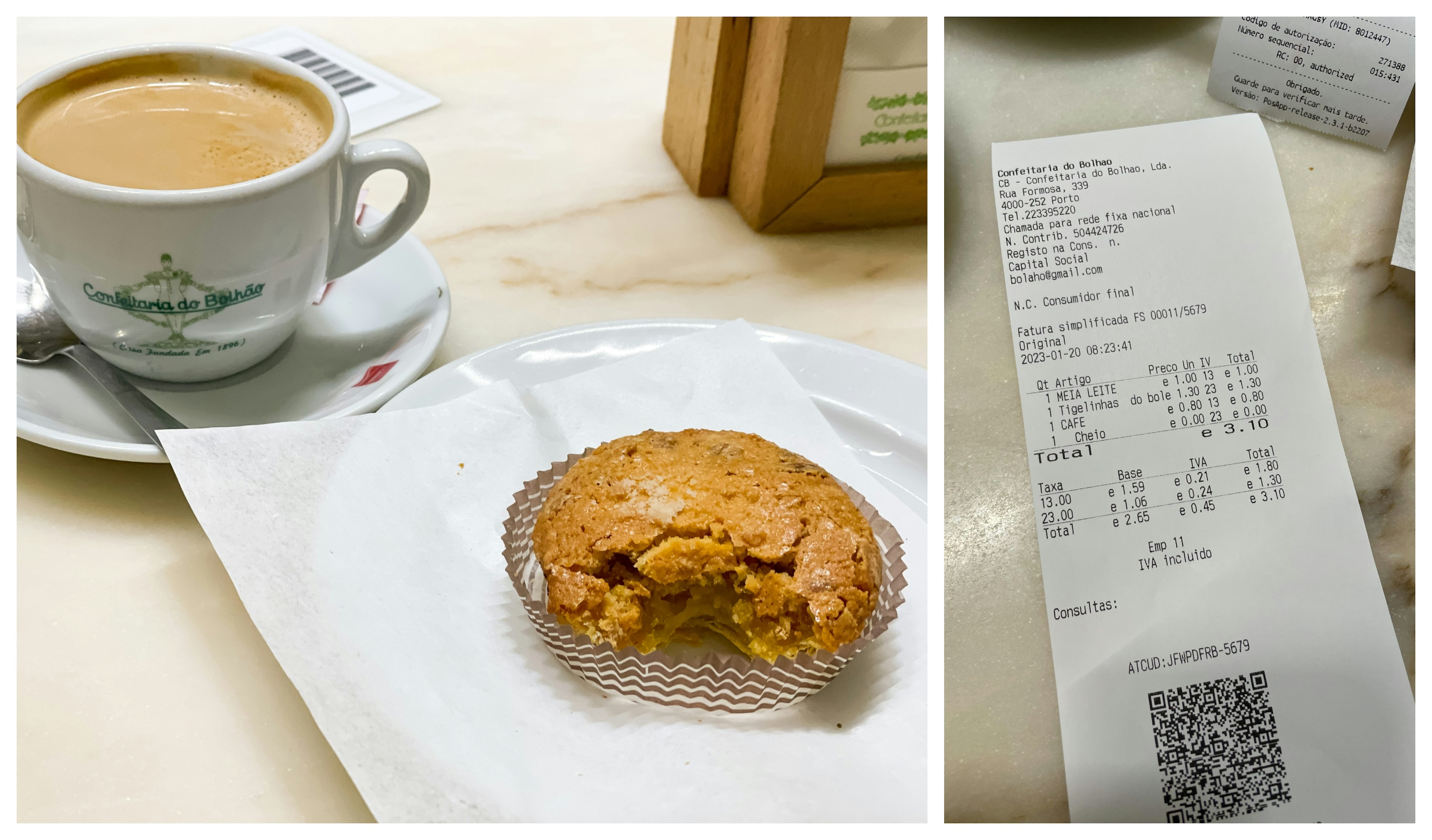 Coffee and pastry, Confeitaria do Bolhão.jpg