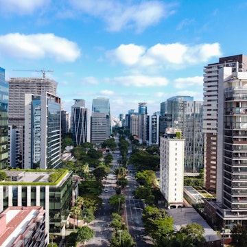 Avenue Faria Lima in Sao Paulo
