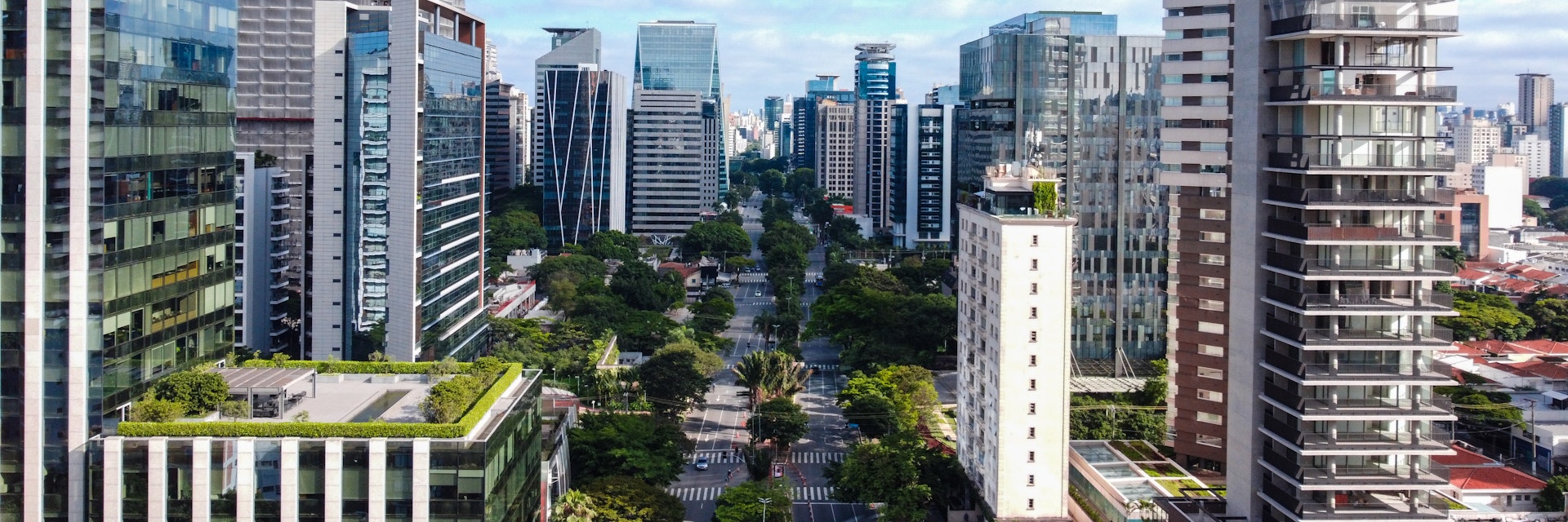 Avenue Faria Lima in Sao Paulo