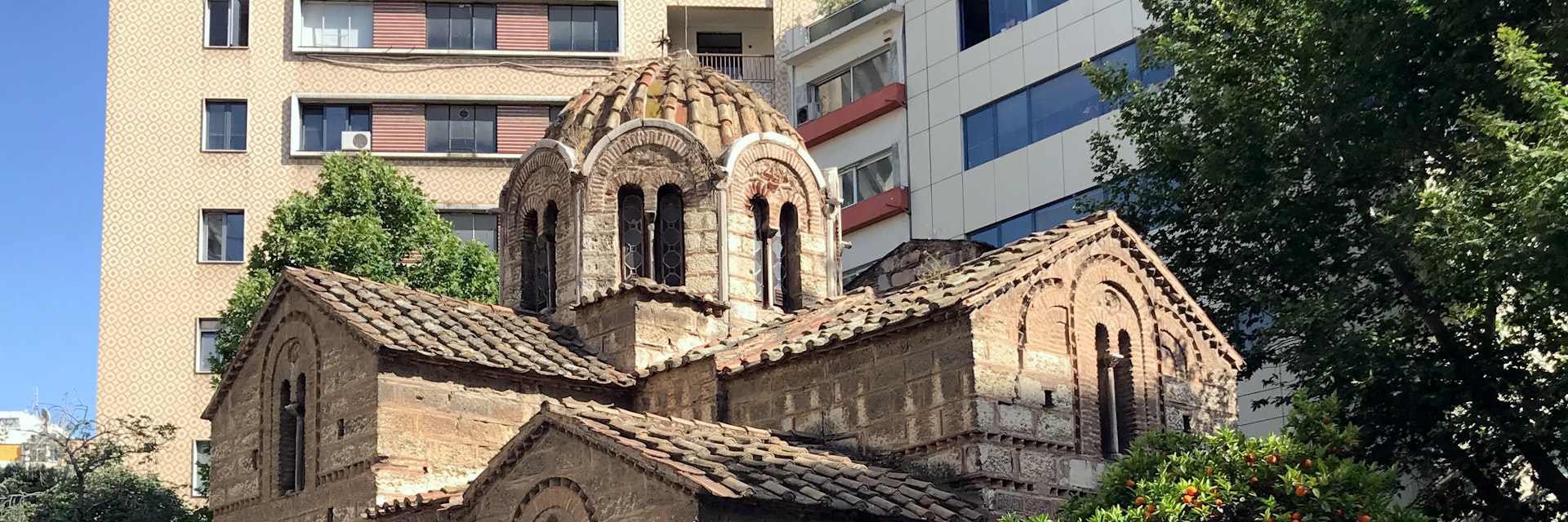 The 11th-century Church of Agii Theodori in Syntagma neighbourhood.