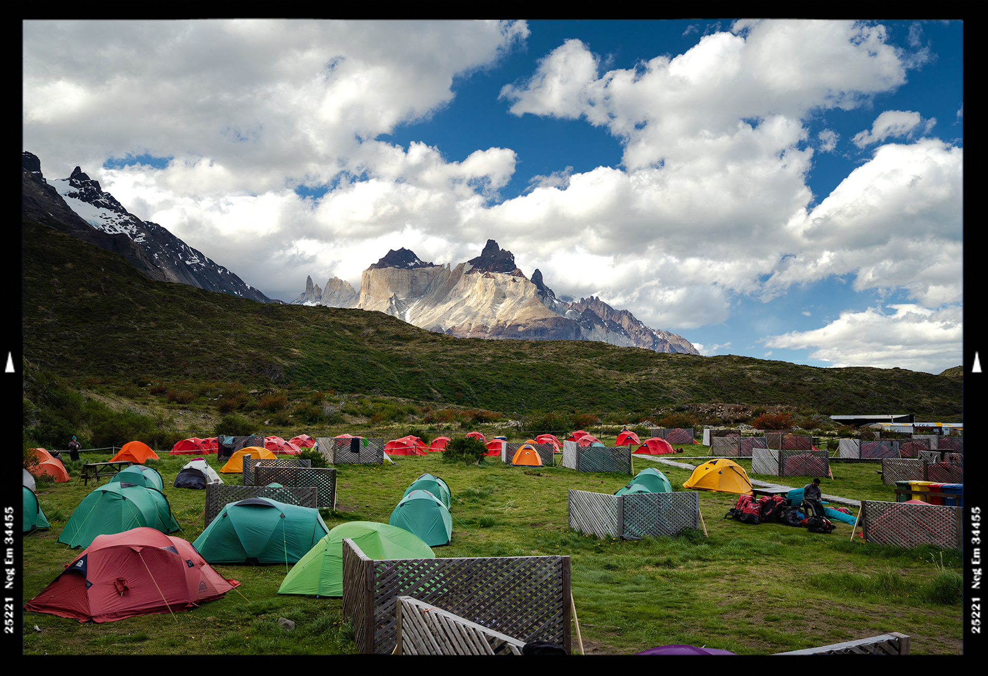 Campsite in Torres del Paine