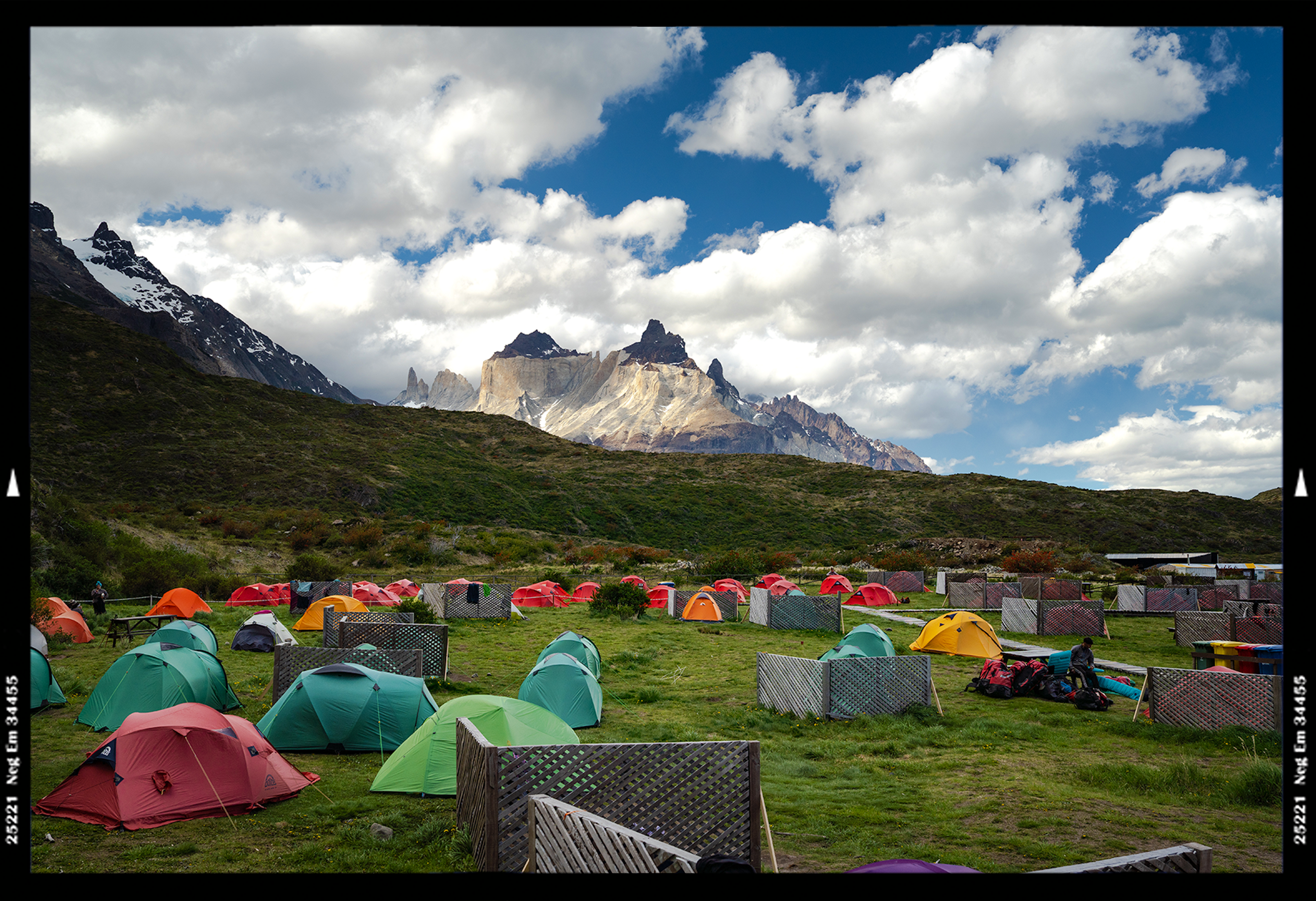 Campsite in Torres del Paine