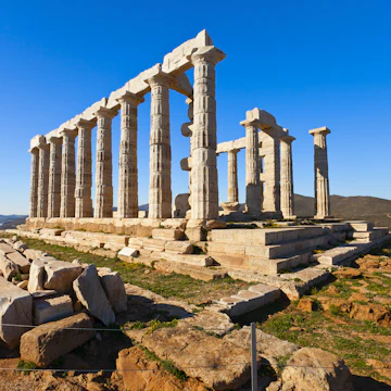 Poseidon Temple at Cape Sounion near Athens, Greece; Shutterstock ID 101985256; your: Barbara Di Castro; gl: 65050; netsuite: digital; full: poi
101985256
ancient, antique, archaeology, architecture, art, athens, attica, attraction, blue, cape, civilization, classic, classical, colorful, columns, culture, doric, europe, famous, greece, greek, historic, historical, history, landmark, landscape, marble, mediterranean, monument, mythological, mythology, nature, peninsula, pillar, poseidon, rocks, ruins, sea, sightseeing, sky, sounio, sounion, stone, summer, sunset, temple, tourism, touristic, travel
