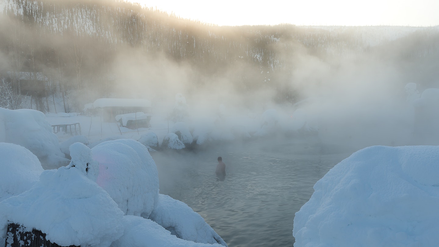 1107205433
Chena Hot Spring on the top of mountain during winter in Alaska, USA
Chena Hot Spring on the top of mountain during winter in Alaska, USA; Shutterstock ID 1107205433; your: Brian Healy; gl: 65050; netsuite: Lonely Planet Online Editorial; full: Best hot springs in the US