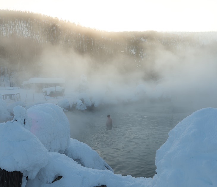 1107205433
Chena Hot Spring on the top of mountain during winter in Alaska, USA
Chena Hot Spring on the top of mountain during winter in Alaska, USA; Shutterstock ID 1107205433; your: Brian Healy; gl: 65050; netsuite: Lonely Planet Online Editorial; full: Best hot springs in the US