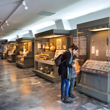 ELEUTHERNA, CRETE, GREECE - March 19, 2019. Inside the museum of the archaeological site of ancient Eleutherna, Rethimno; Shutterstock ID 1387762328; your: Barbara Di Castro; gl: 65050; netsuite: digital; full: poi
1387762328