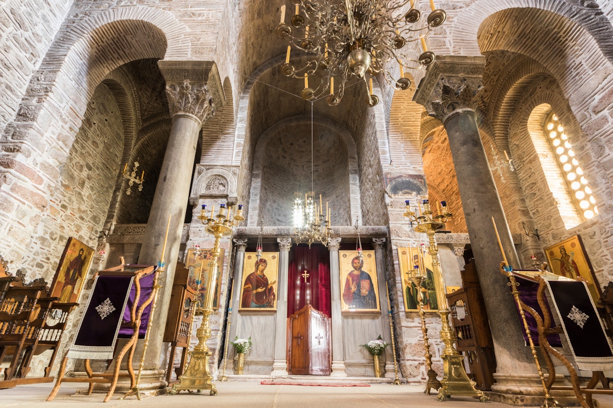DISTOMO, GREECE - Apr 20, 2019: Hosios Loukas, a historic walled monastery, one of the most important monuments of Middle Byzantine architecture and art; Shutterstock ID 1537582967; your: Barbara Di Castro; gl: 65050; netsuite: digital; full: poi
1537582967