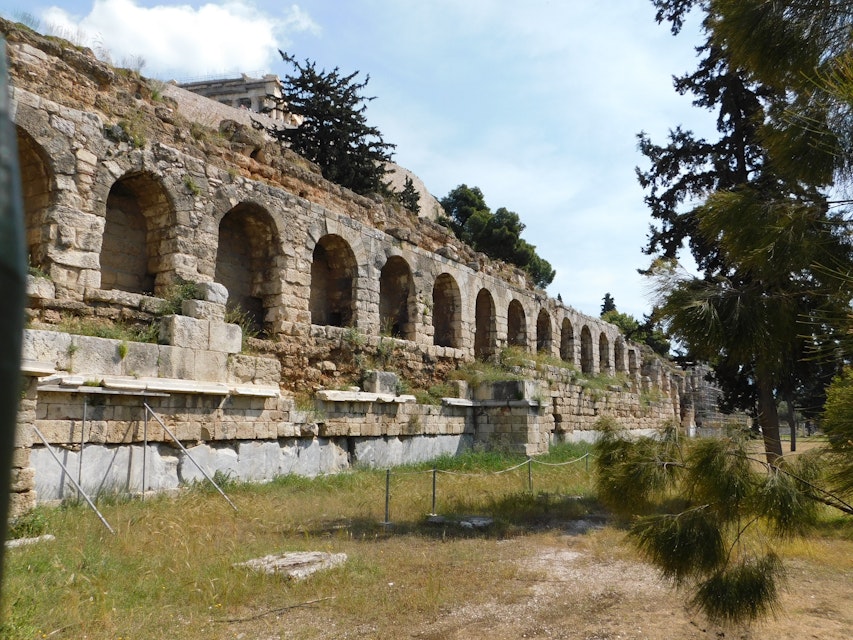 Part of the stoa of Eumenes, on the south slope of the Acropolis, in Athens, Greece; Shutterstock ID 1600612369; your: Erin Lenczycki; gl: 65050; netsuite: Digital; full: POI
1600612369