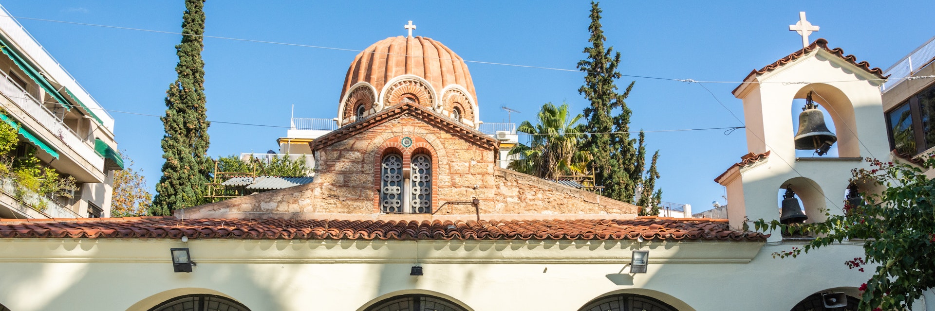 Athens, Greece – November 15, 2016. Exterior view of St Catherine Orthodox Byzantine Church (Church of Agia Ekaterini), dating from the 11th century, in Athens.; Shutterstock ID 1605338002; your: Barbara Di Castro; gl: 65050; netsuite: Digital; full: poi
1605338002