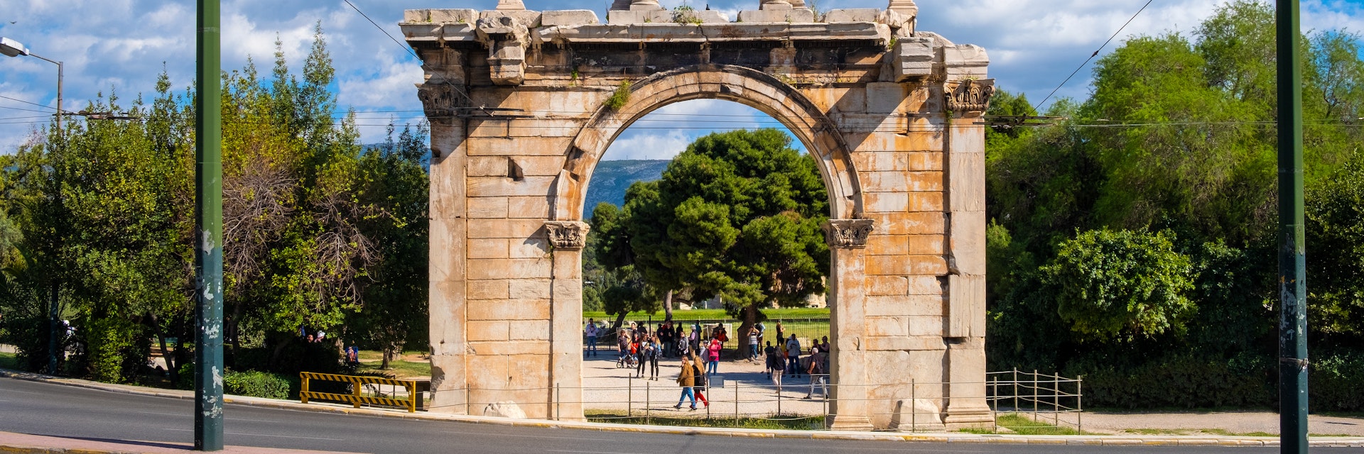 Athens, Attica / Greece - 2018/04/03: Arch of Hadrian known as Hadrian’s Gate as gateway to Temple of Olympian Zeus, Olympieion, in ancient city center old town borough; Shutterstock ID 1730853691; your: Barbara Di Castro; gl: 65050; netsuite: digital; full: poi
1730853691