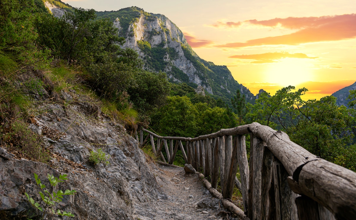 Beautiful sunset over Mount Olympus in Greece. This is the small road to Enipea source of the river Zeus Bath near the village of Litochoro; Shutterstock ID 1789244651; your: Erin Lenczycki; gl: 65050 ; netsuite: Digital; full: Digital
1789244651