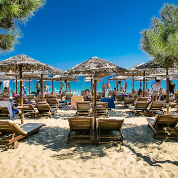 Skiathos, Greece- Avg 10, 2019. People are on vacation at Koukounaries beach, Skiathos Island , Greece.; Shutterstock ID 2118799838; your: Barbara Di Castro; gl: 65050; netsuite: digital; full: poi
2118799838