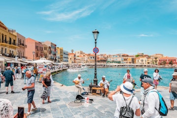 Chania, crete greece - 05 12 2022: Venetian harbour of the pittoresk cretan town with colorful old houses; Shutterstock ID 2227253445; your: Barbara Di Castro; gl: 65050; netsuite: digital; full: poi
2227253445