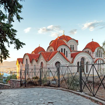 Landscape with Saint Marina Orthodox Church in Athens, Greece; Shutterstock ID 2234825651; your: Erin Lenczycki; gl: 65050; netsuite: Digital; full: POI
2234825651