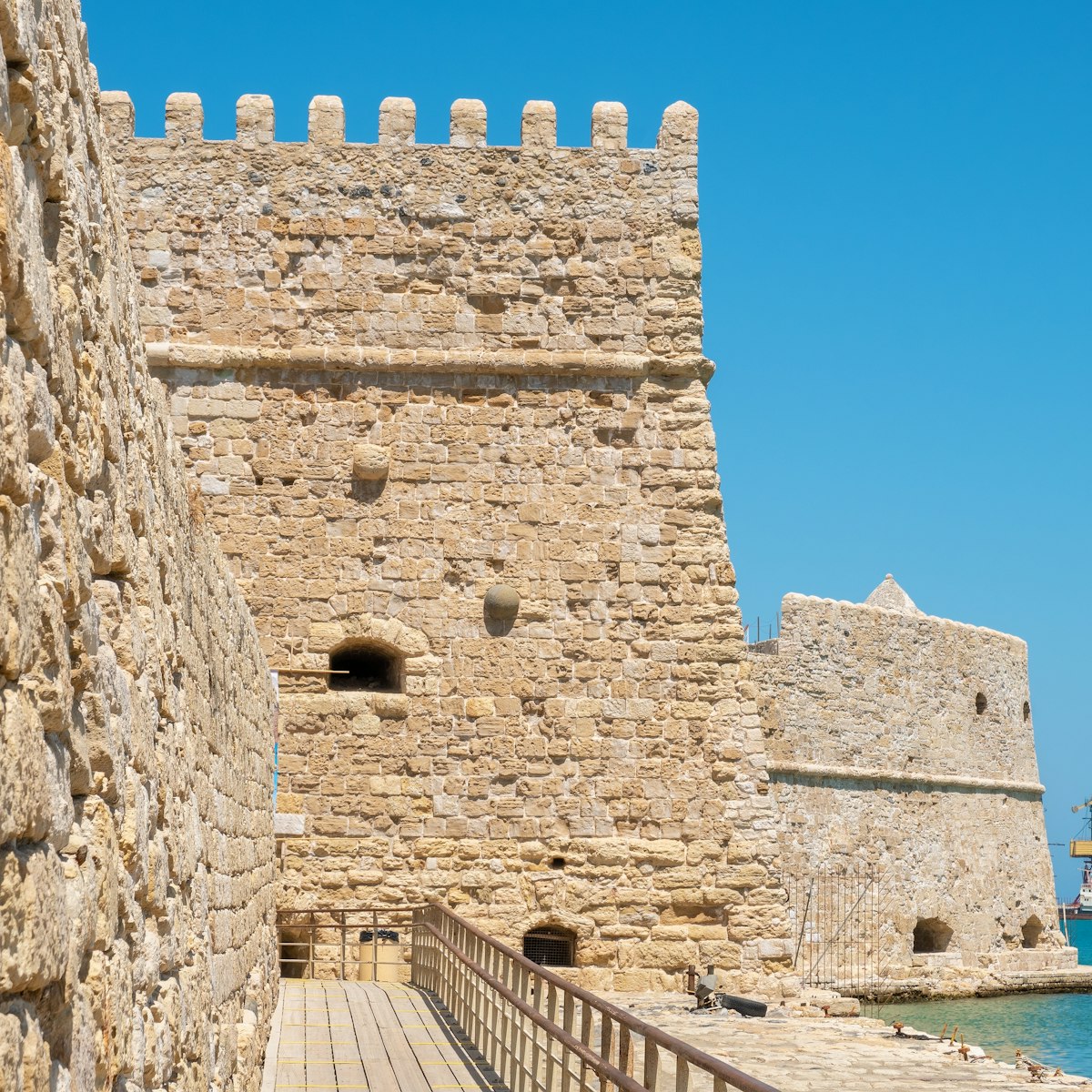 Koules fortress in the old Venetian harbor. Heraklion, Crete, Greece; Shutterstock ID 2256844939; your: Barbara Di Castro; gl: 65050; netsuite: Digital ; full: poi
2256844939
