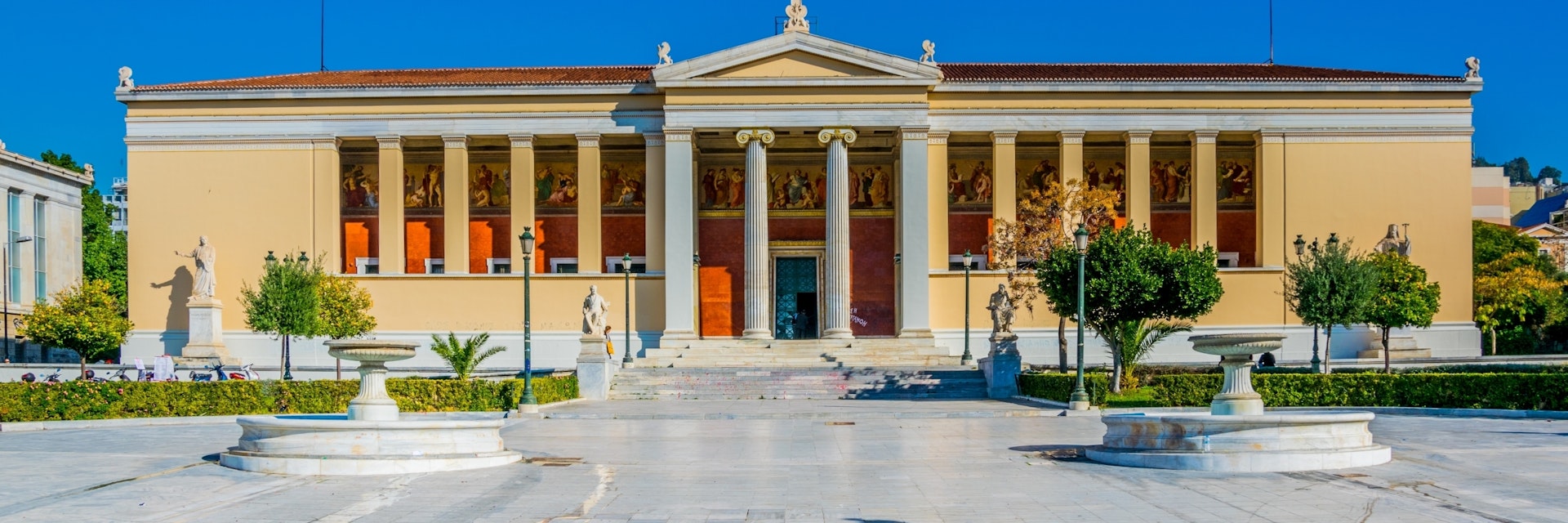 Building of the National & Kapodistrian University of Athens in Panepistimio is one of the landmarks of Athens; Shutterstock ID 407977351; your: Erin Lenczycki; gl: 65050; netsuite: Digital; full: POI
407977351