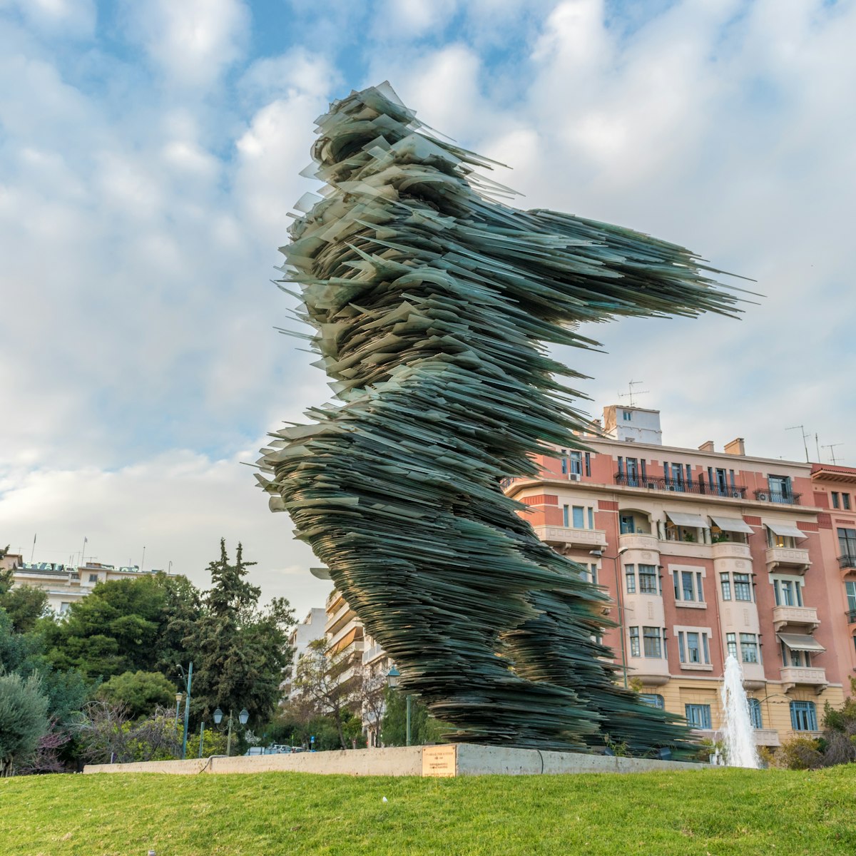 Athens, Greece - 12 March 2018: Dromeas, also known as the "The Runner", a monumental sculpture of glass stacked on iron by Costas Varotsos.; Shutterstock ID 1179520771; your: Erin Lenczycki; gl: 65050; netsuite: Digital; full: POI
1179520771