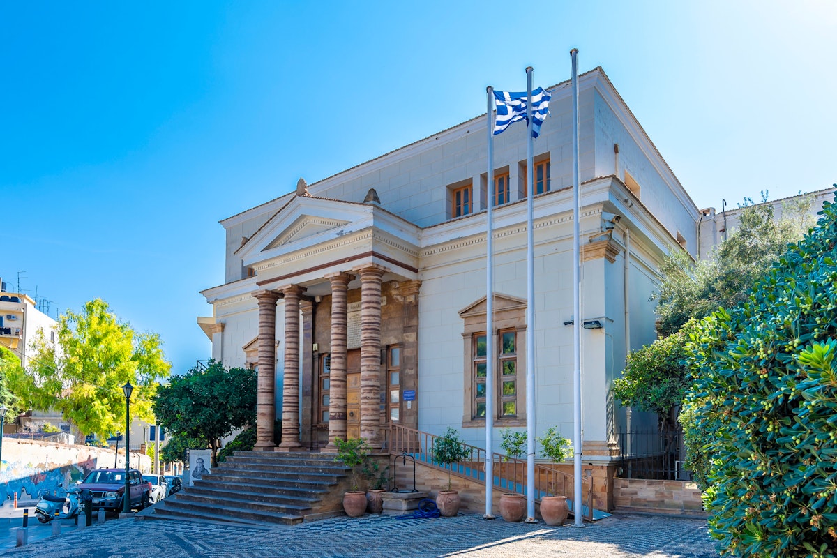 Chios Island, Greece - September 03, 2019 : Koraes central public library view in Chios Island of Greece.; Shutterstock ID 1495179110; your: Erin Lenczycki; gl: 65050; netsuite: Digital; full: POI
1495179110
