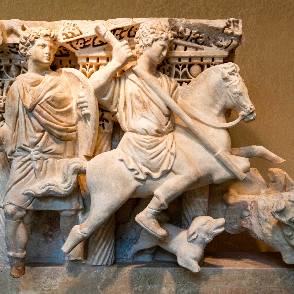 ATHENS, GREECE - APRIL 8, 2011: Statue of hunter on the horse killing lion in Byzantine and Christian Museum in Athens; Shutterstock ID 1701764272; your: Erin Lenczycki; gl: 65050; netsuite: digital; full: poi
1701764272
ancient, art, athens, building, carving, culture, decoration, detail, greece, heritage, history, horse, hunter, landmark, late antique, lion, monument, old, relief, religion, religious, roman, sculpture, statue, stone, temple, tourism, travel, warrior