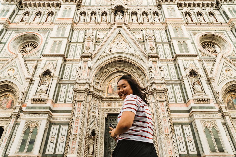 Piazza Italia Women's Patterned Multicoloured Top Size Medium M
