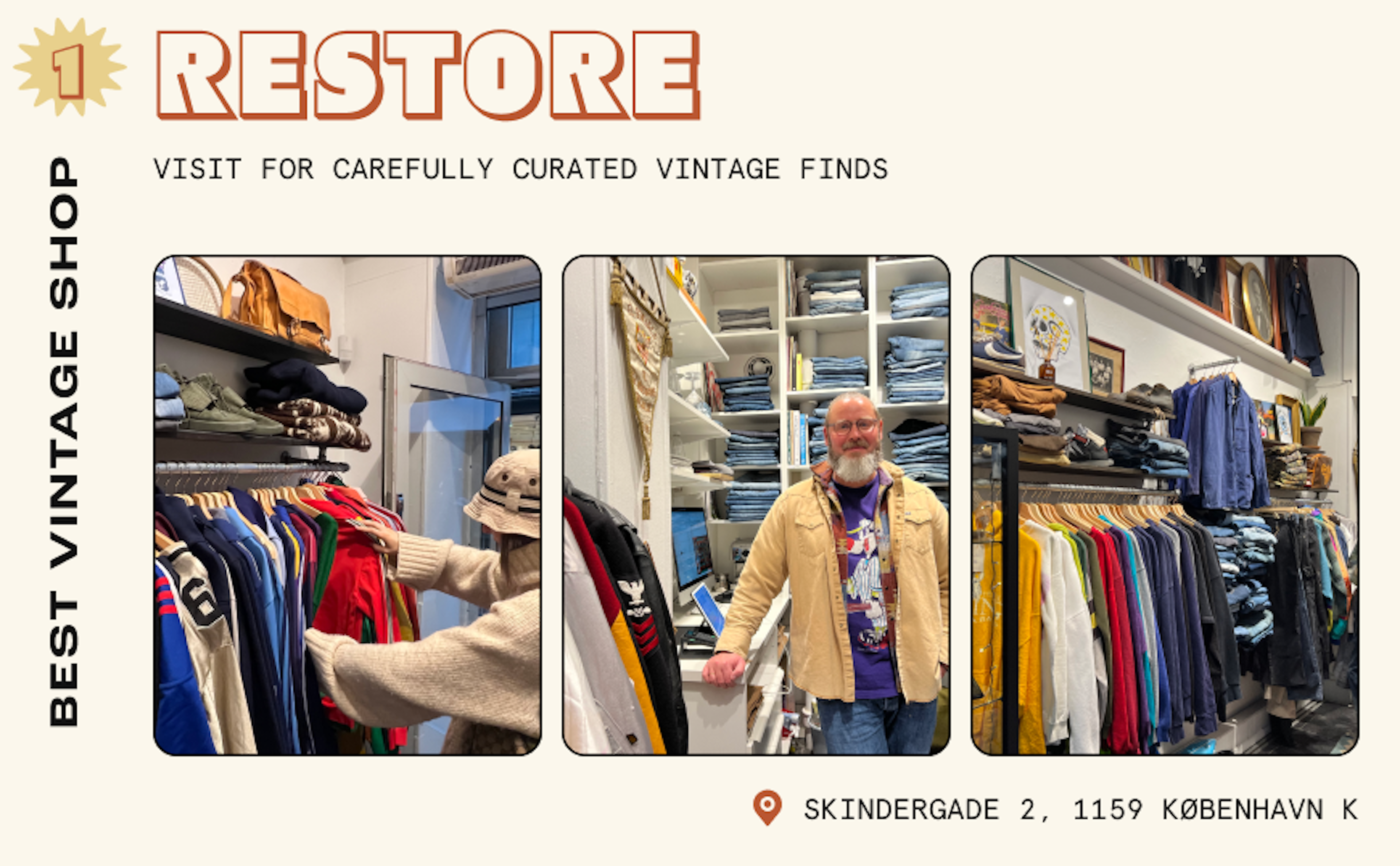 Restore vintage fashion in Copenhagen