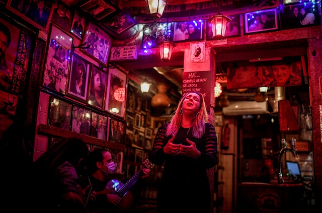 Soulful fado in Lisbon. Patricia de Melo Moreira/AFP via Getty Images