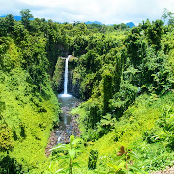 Sopoaga Falls in Samoa