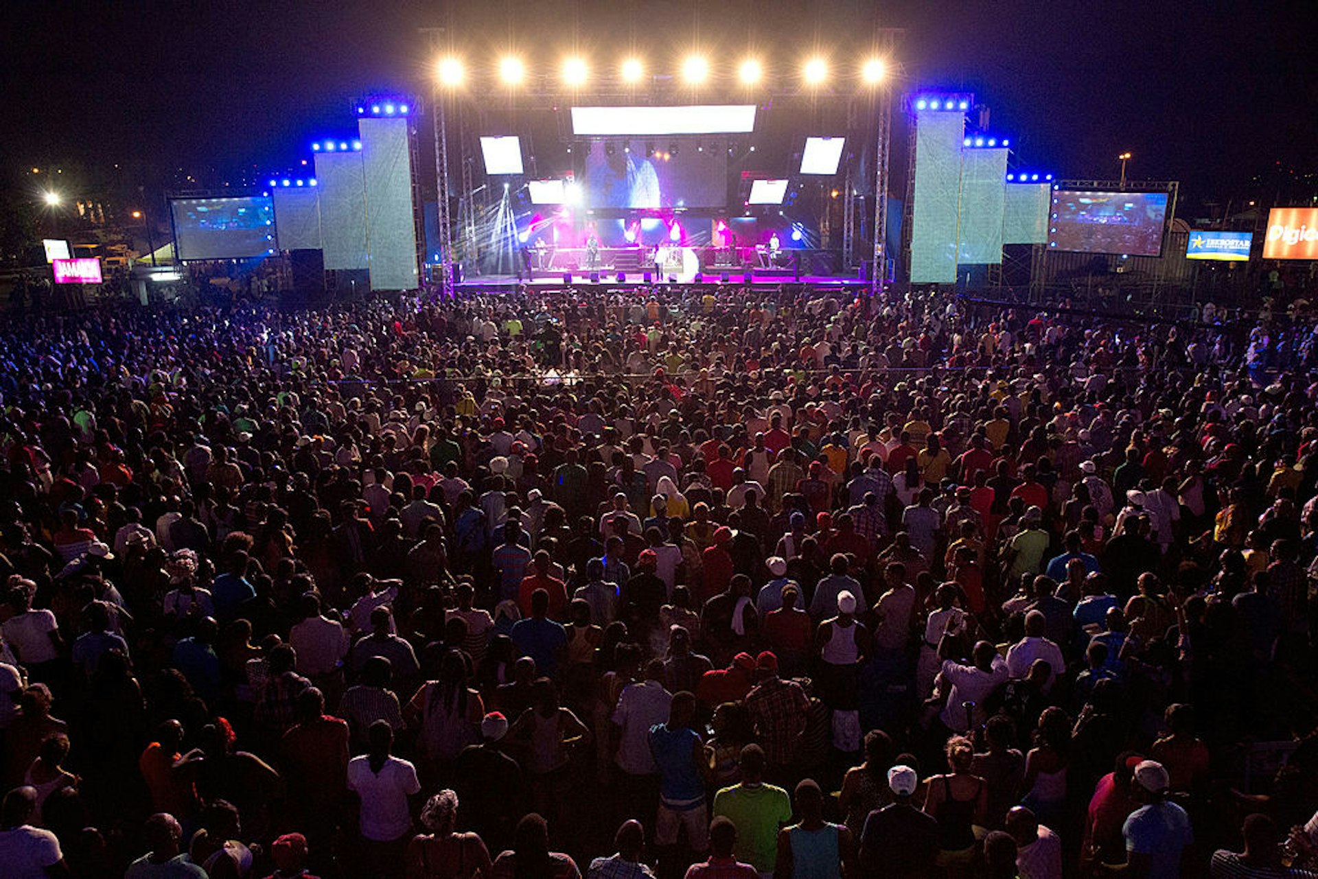 A general view of atmosphere at Reggae Sumfest on July 28, 2013 in Montego Bay, Jamaica