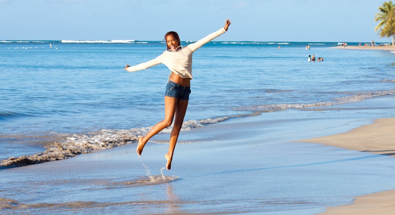 Multi-racial Latina woman excited to be at Luquillo Beach in Puerto Rico.
469878257
20-24 Years, 20s, Arms Outstretched, Arms Raised, Beach, Break, Caribbean, Caribbean Sea, Cheerful, Cheesy Grin, Copy Space, Dancing, Ecstatic, Enjoyment, Freedom, Fun, Hand Raised, Happiness, Healthy Lifestyle, Heat, Joy, Jumping, Late Teens, Laughing, Leisure Activity, Lifestyles, Mid-Air, Only Women, Outdoors, Playful, Puerto Rico, Sea, Smiling, Spring Break, Summer Resort, Sunlight, Sunny, Teenager, Teenagers Only, Toothless Smile, Toothy Smile, Tourism, Tourist Resort, Travel, Travel Destinations, Tropical Climate, Vacations, Wellbeing, Women, Young Women