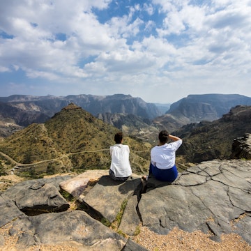 Mountain view of Jabal Akhdar, Oman