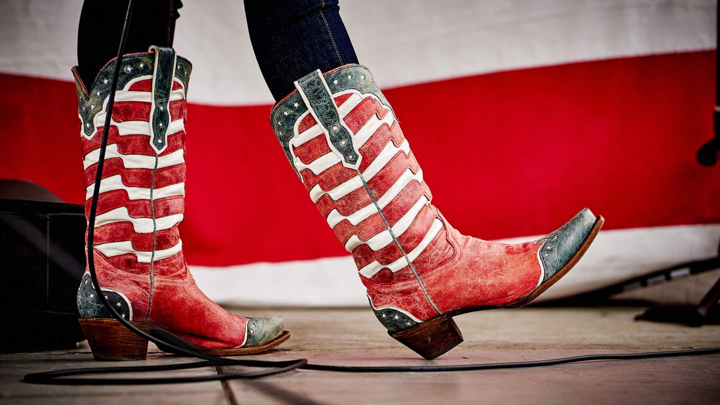 Patriotic Cowboy boots in Nashville
829619400
patriotic