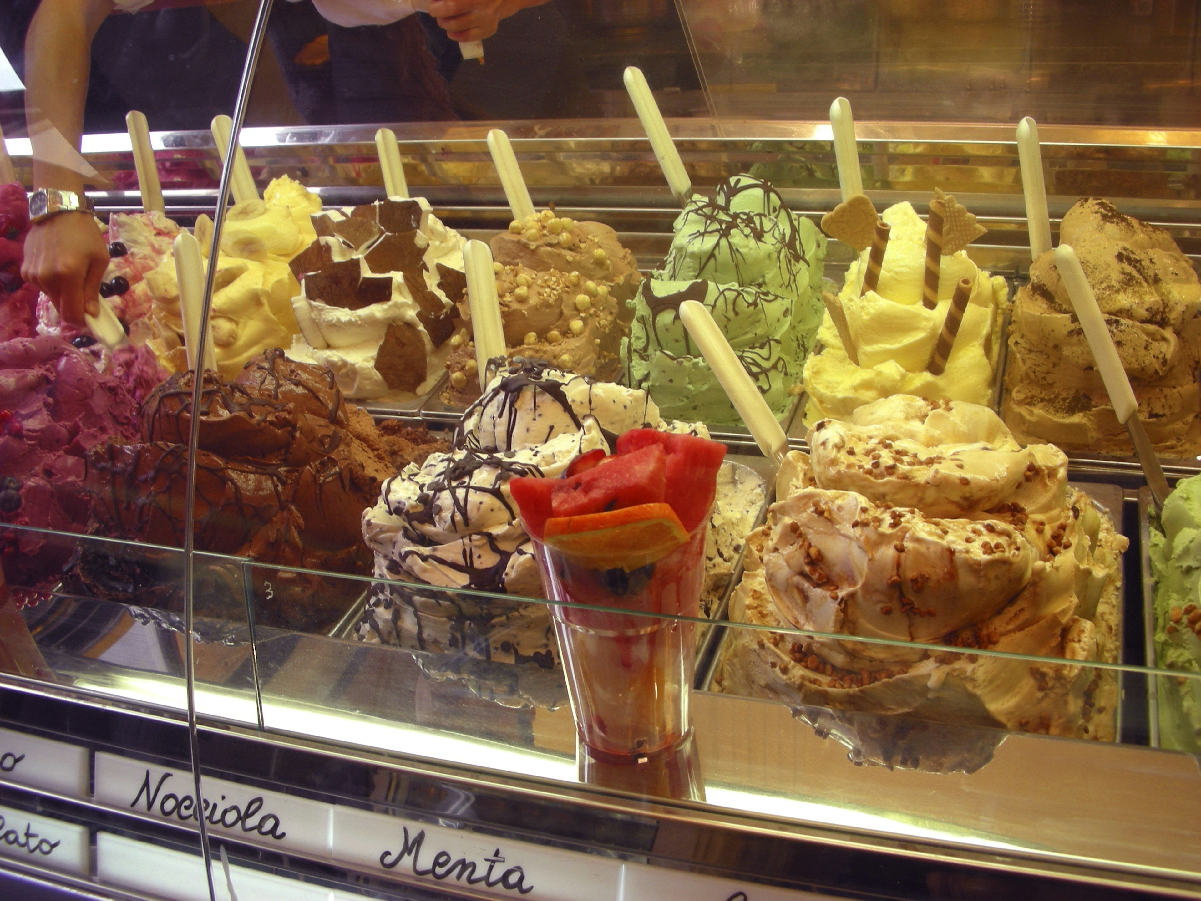 Gelatos in Venice