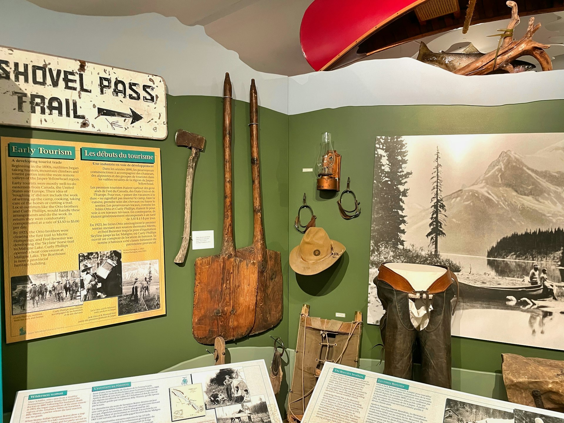 Artefacts in Jasper-Yellowhead Museum.jpg