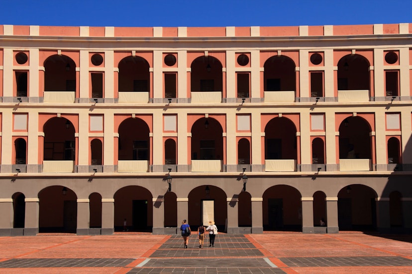 SAN JUAN, PR – OCTOBER 26: The Museum of the Americas is one of numerous museums that can be found in the city of San Juan, Puerto Rico October 26, 2019 in San Juan, Puerto Rico