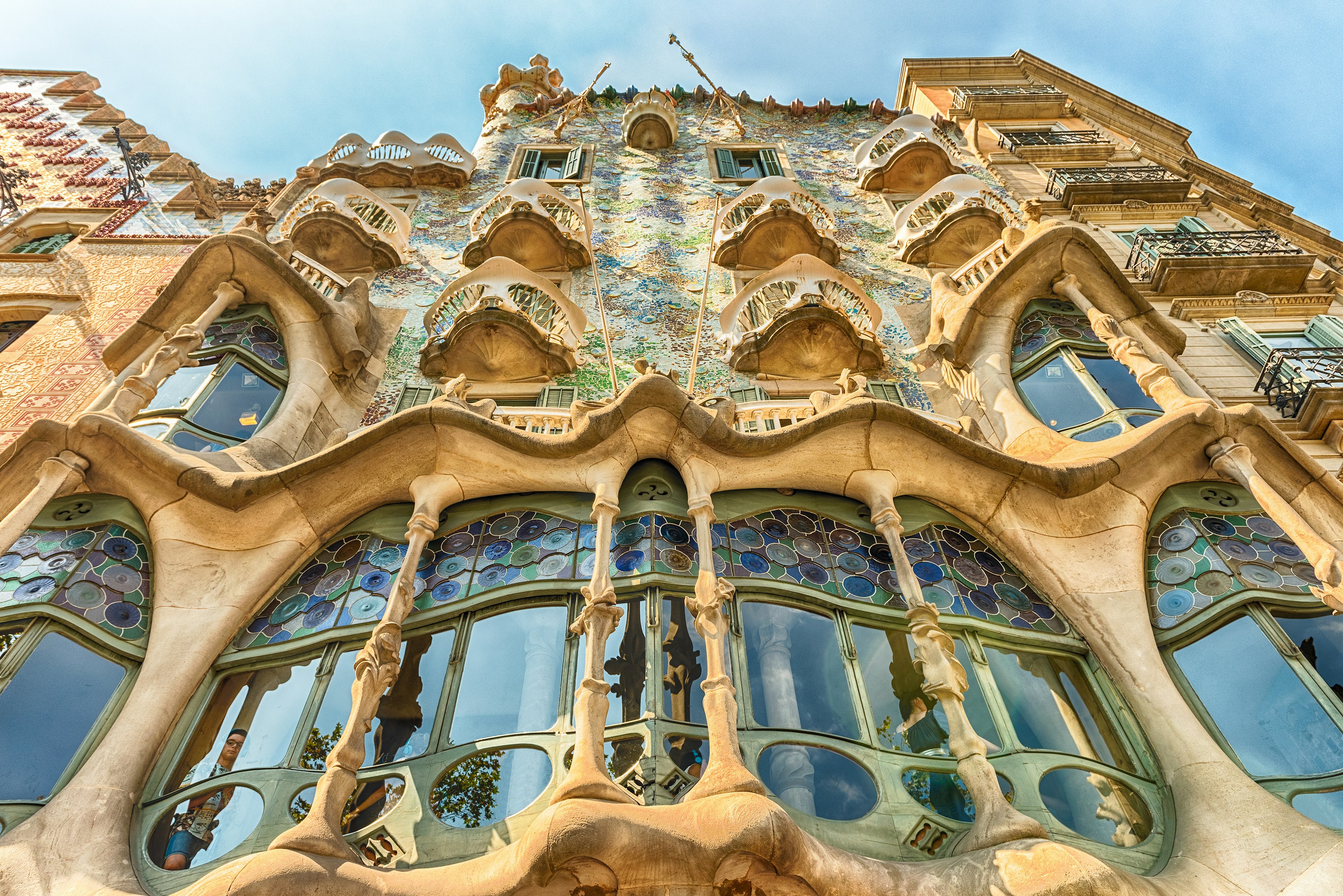 Gaudí’s iconic Casa Battló in Barcelona. Getty Images