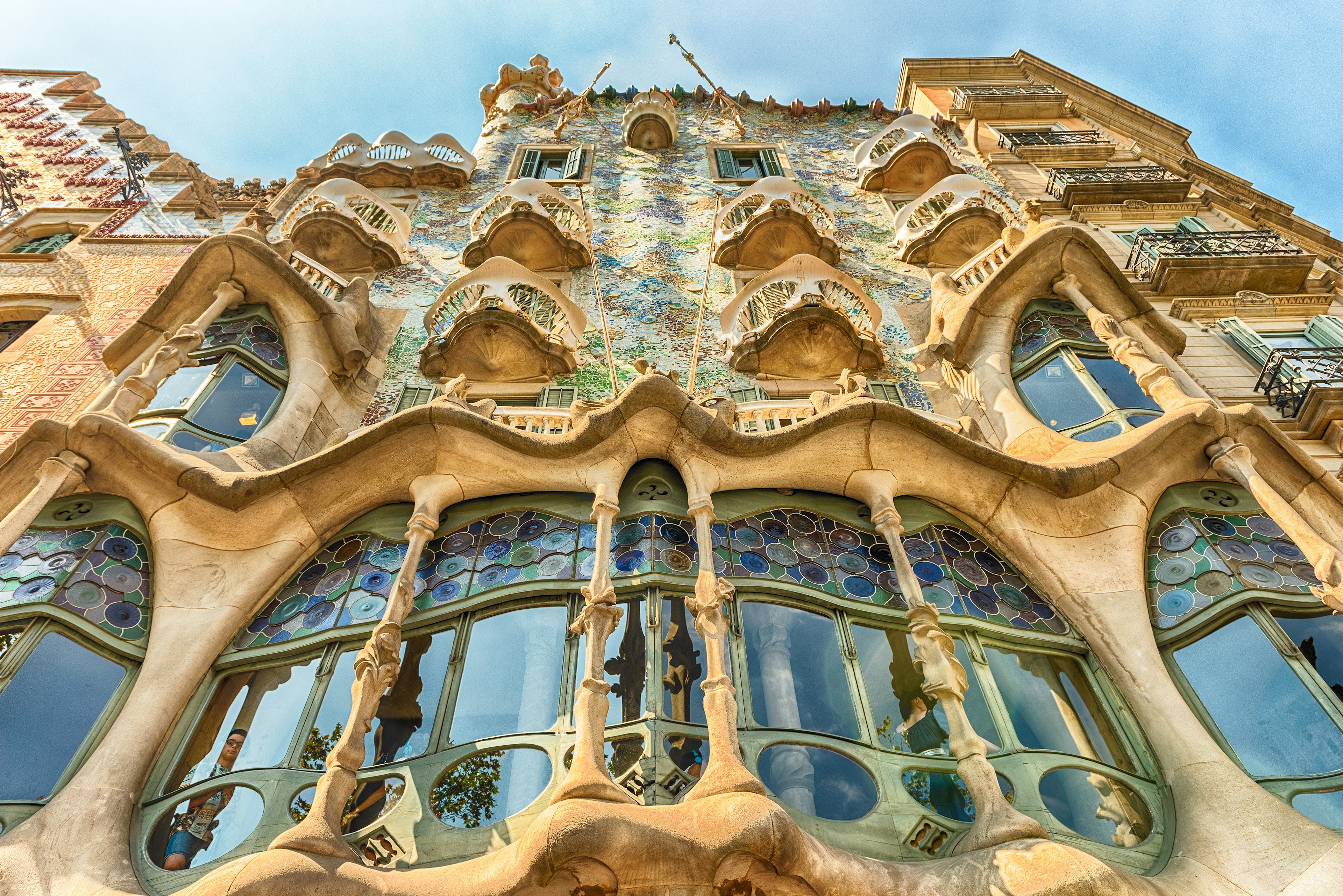 Gaudí’s iconic Casa Battló in Barcelona. Getty Images