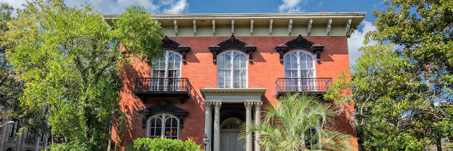 The Mercer Williams House in Savannah.
