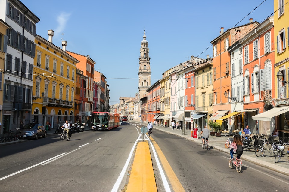 Parma city center