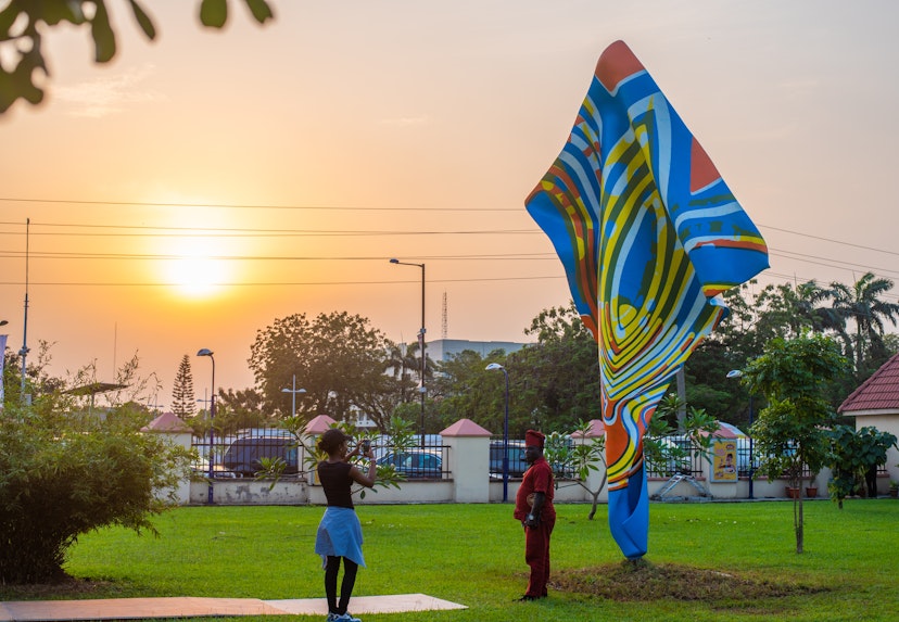 Ikeja, Lagos / Nigeria - November 26th 2016 : Yinka Shonibare's Wind Sculpture VI at the Ndubuisi Kanu Park; Shutterstock ID 1753378721; your: Claire Naylor; gl: 65050; netsuite: Online ed; full: Lagos free things
1753378721