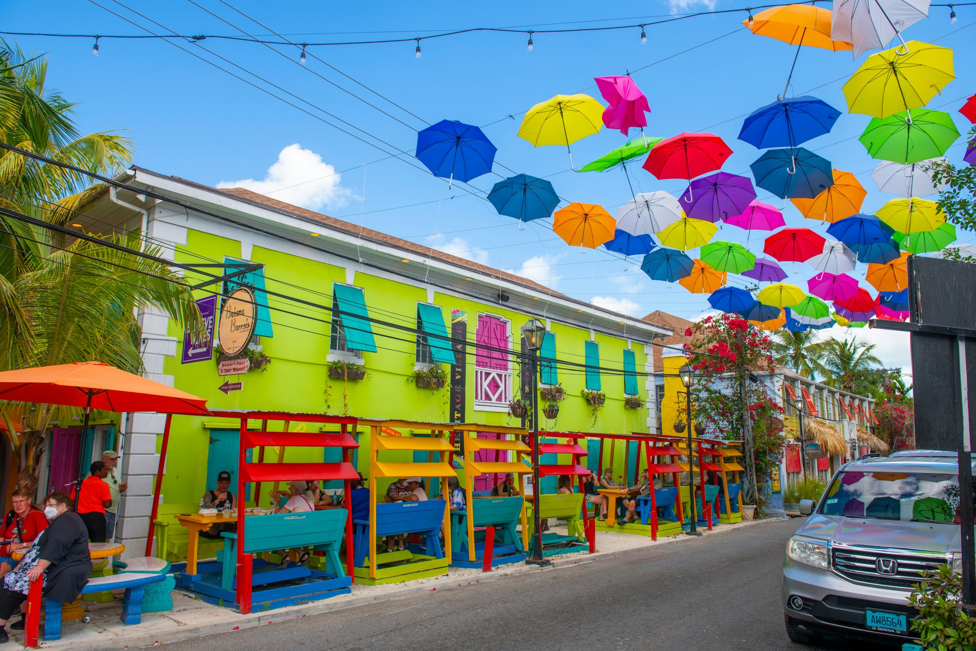 Heritage Village by Gray Cliff on Hill Street in historic Nassau, New Providence Island, Bahamas.