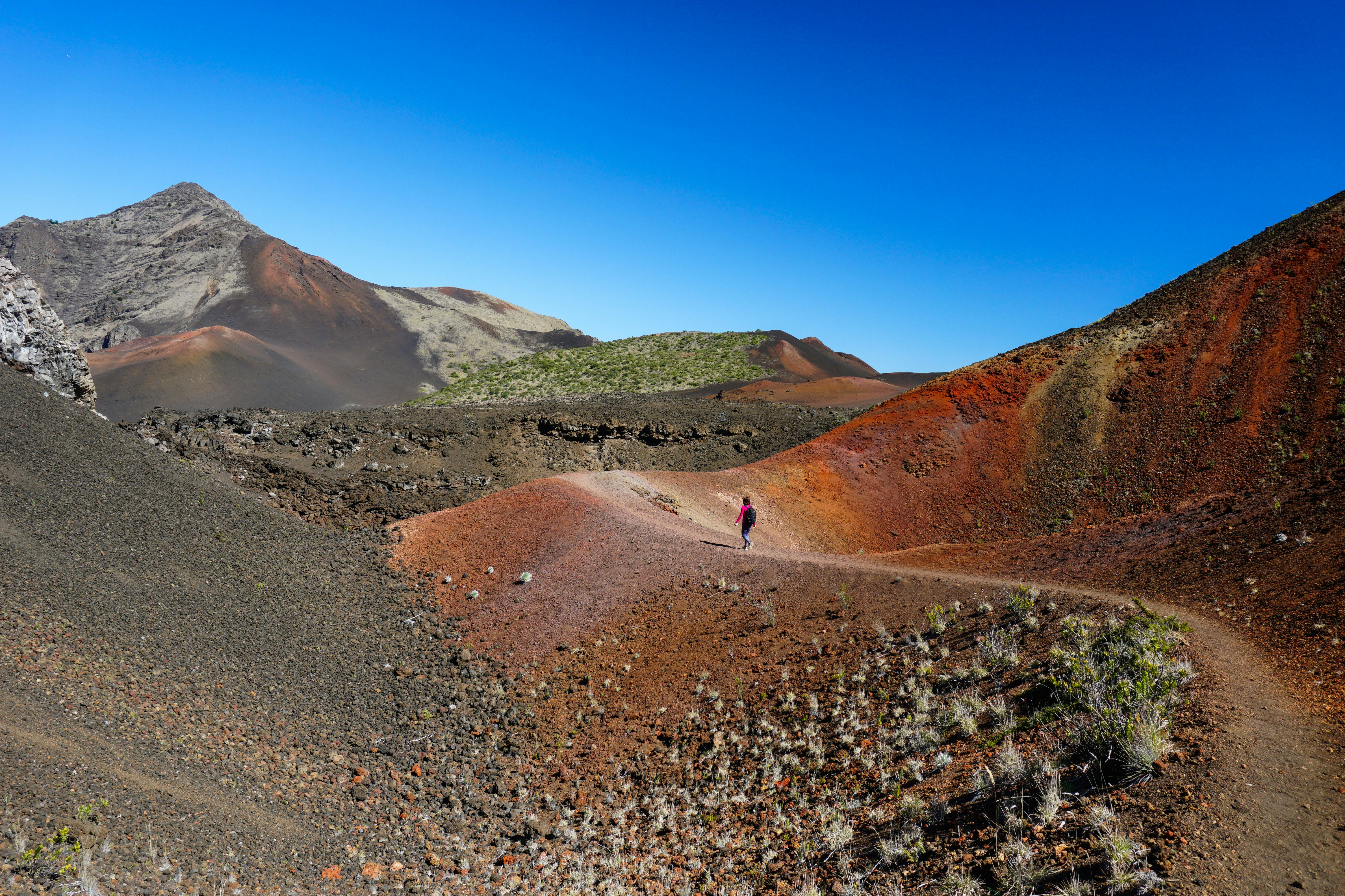 Hiking trails and popular attractions like Haleakalā National Park aren't as crowded in late winter. Sundry Photography/Shutterstock