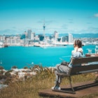 Asian girl traveling Auckland ; Shutterstock ID 590298098; your: ClaireN; gl: 65050; netsuite: Online ed; full: NZ things to do
590298098
