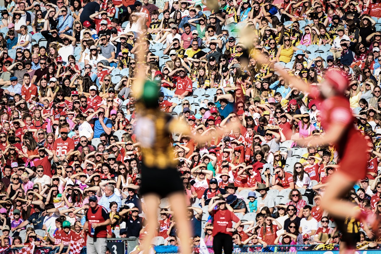 August 7th, 2022, Dublin Ireland; Senior Camogie All-Ireland Championship Final match between Cork 1-12 (15) and Kilkenny 1-13 (16) at Croke Park.; Shutterstock ID 2187860339; your: Daniel Fahey; gl: 65050; netsuite: Online Editorial; full: Get into hurling
2187860339