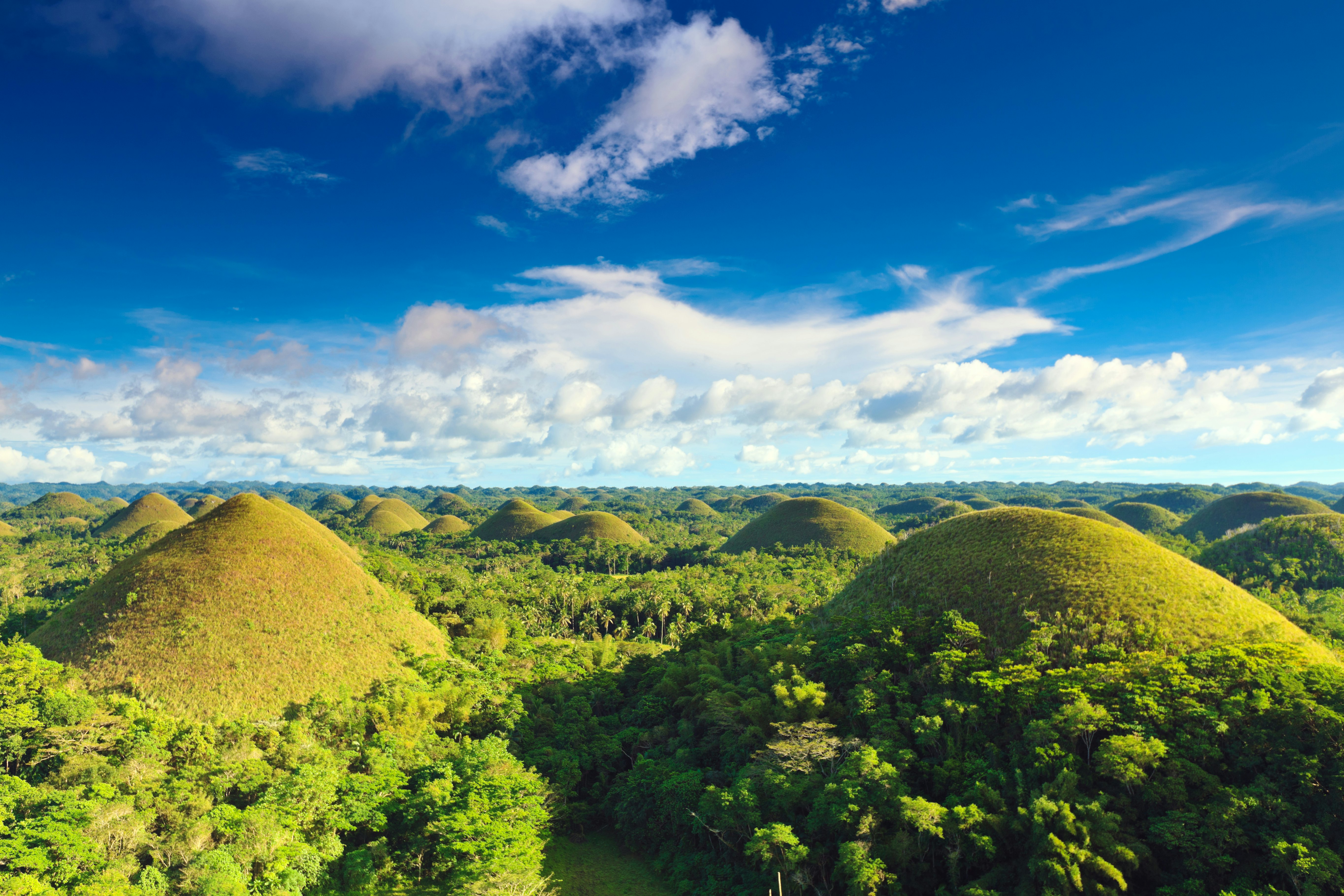 The Chocolate Hills, Bohol, Philippines