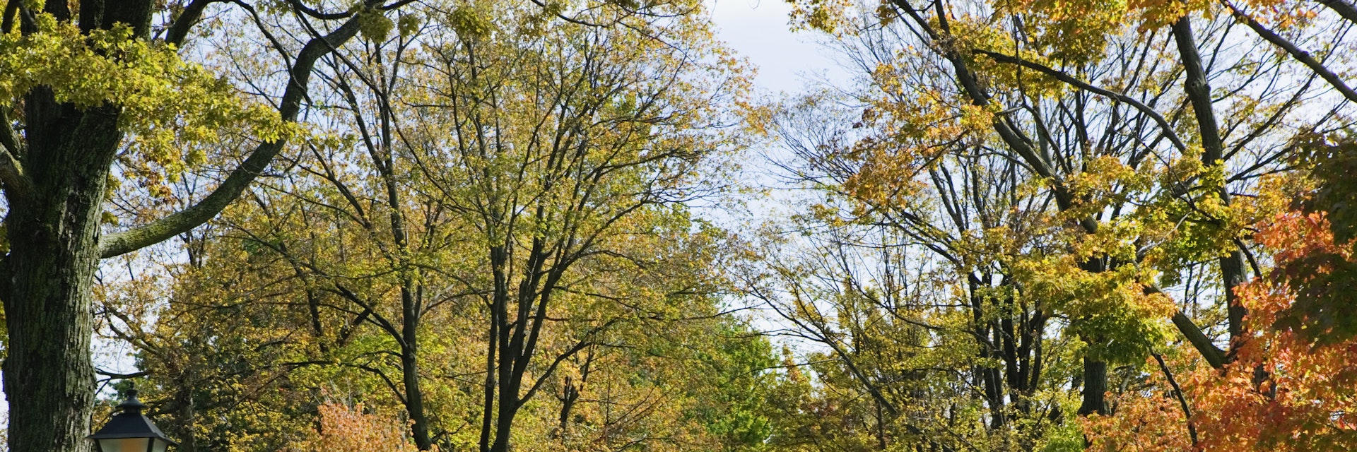 Greenfield Village, part of the Henry Ford Museum, was constructed to save and house historic farm buildings, houses, and other structures, recreating a time in the United States that recalled Mr. Ford's childhood.