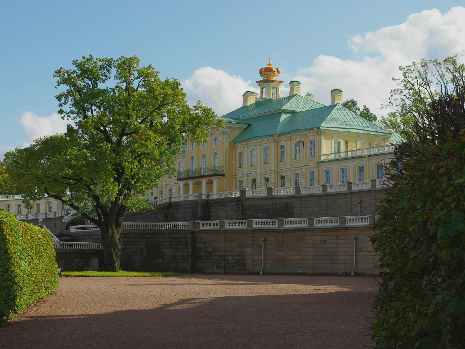 The Grand Menshikov Palace in Oranienbaum.