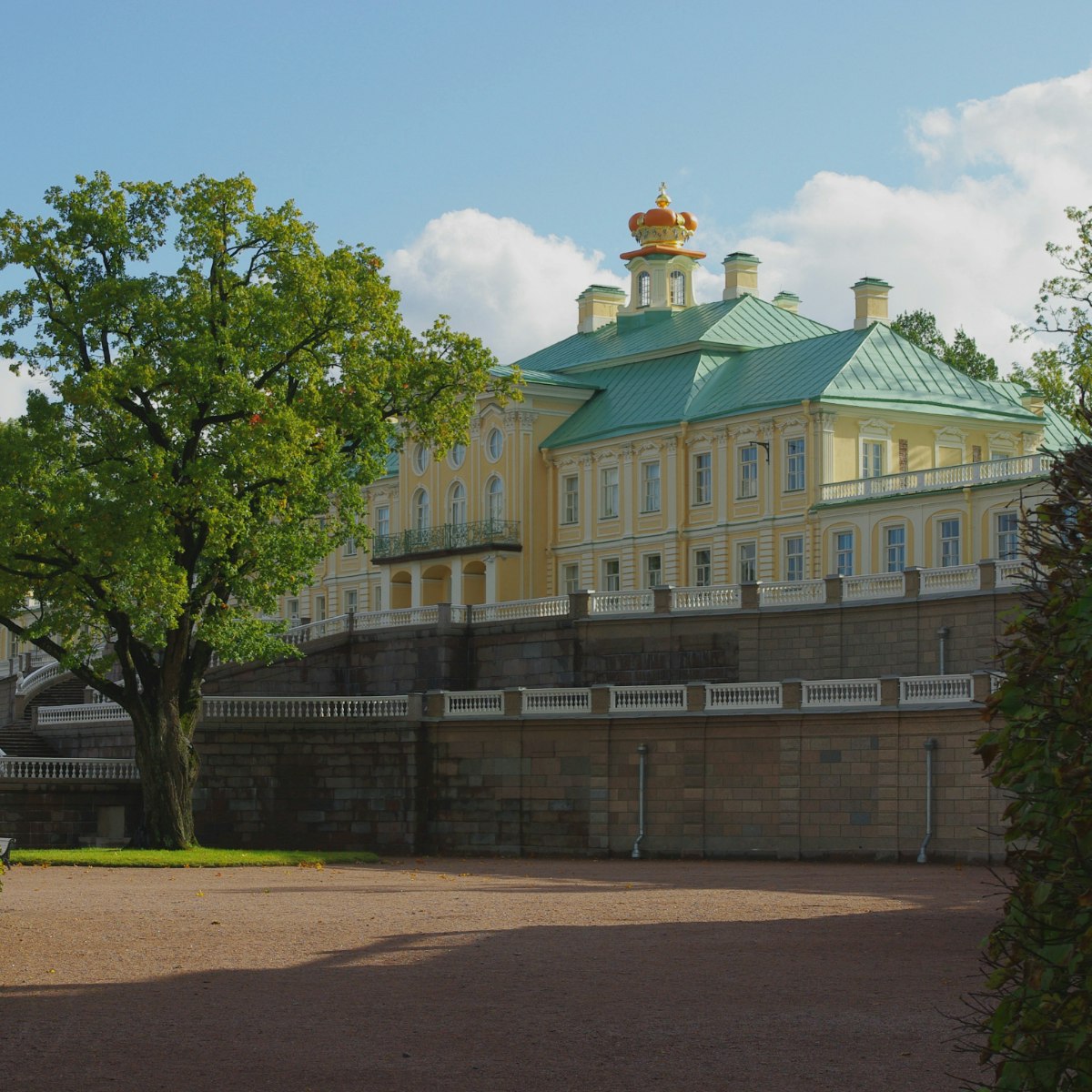 The Grand Menshikov Palace in Oranienbaum.